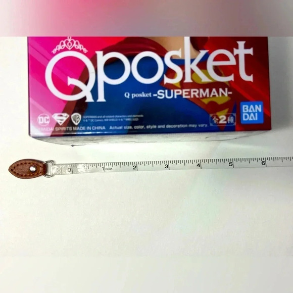 DC - Q Posket - Superman Figure -  BNIB - ♦️🦸‍♂️🌎☀️ - Picture 6 of 6
